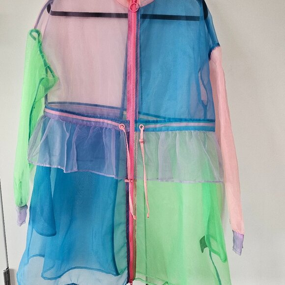 Lazy Oaf GEM (G.E.M) Sheer Jacket *Rare* - Picture 1 of 5